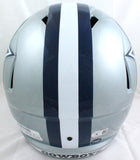 Emmitt Smith Autographed F/S Dallas Cowboys Speed Helmet-Beckett W Hologram *Black Image 4