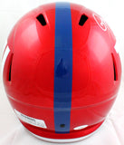 Lawrence Taylor Signed NY Giants F/S Flash Speed Helmet w/HOF-JSA W *White Image 4