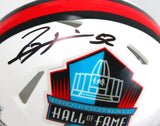 Ray Lewis Autographed NFL HOF Speed Mini Helmet-Beckett W Hologram *Black Image 2