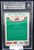 1992 Pro Set #422 Deion Sanders Pro Bowl Autograph Beckett Authenticated Image 2