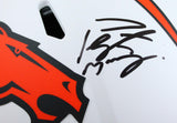 Peyton Manning Signed Broncos Lunar Speed Authentic F/S Helmet- Fanatics *Black Image 2