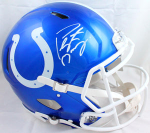 Peyton Manning Indianapolis Colts Autographed Riddell Eclipse