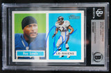 2002 Topps Heritage #73 Ray Lewis Auto Baltimore Ravens Autograph Beckett Auth Image 1
