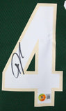 Giannis Antetokounmpo Autographed Milwaukee Bucks Green Swingman Jersey-Beckett W Hologram Image 2