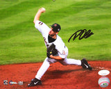 Roy Oswalt Autographed Houston Astros 8x10 Pitching HM Photo- JSA W *Black Image 1