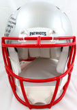 Ty Law Autographed Patriots F/S Speed Authentic Helmet w/3 Insc.-Beckett W Hologram *Black Image 4