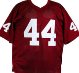 Brian Bosworth Autographed Maroon College Style Stat Jersey-Beckett W Image 3