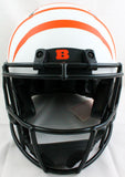 Ja'Marr Chase Autographed Cincinnati Bengals Lunar F/S Speed Authentic Helmet -Beckett W Hologram *Orange Image 3