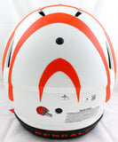Ja'Marr Chase Autographed Cincinnati Bengals Lunar F/S Speed Authentic Helmet -Beckett W Hologram *Orange Image 4