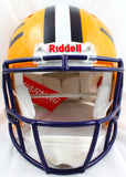 Ja'Marr Chase Autographed LSU Tigers F/S Speed Authentic Helmet-Beckett W Hologram *Black Image 3