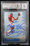 1997 UD3 #3 Tony Gonzalez Auto Kansas City Chiefs BAS Autograph 10  Image 1