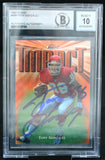 1997 Finest #269 Tony Gonzalez Auto Kansas City Chiefs BAS Autograph 10  Image 1