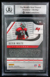 2019 Panini Prizm #312 Devin White Auto Tampa Bay Buccaneers BAS Autograph 10  Image 2