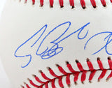 Craig Biggio / Jeff Bagwell Autographed Rawlings OML Baseball-TriStar Auth *Blue Image 2