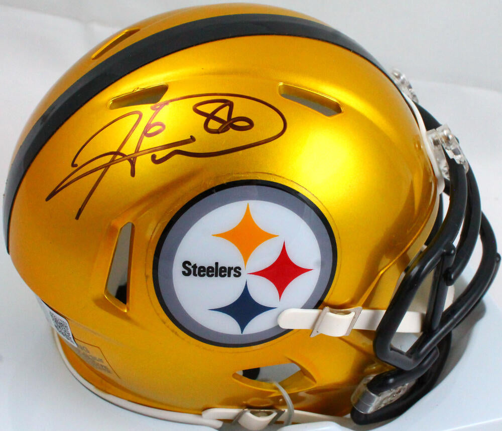 Hines Ward Autographed Pittsburgh Steelers Flash Speed Mini Helmet-Bec –  The Jersey Source