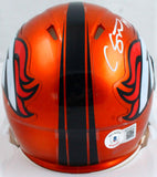 Courtland Sutton Autographed Denver Broncos Flash Speed Mini Helmet-Beckett W Hologram *White Image 3