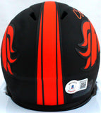 Courtland Sutton Autographed Denver Broncos Eclipse Speed Mini Helmet-Beckett W Hologram *Orange Image 3