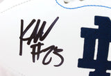 Kyren Williams Autographed Notre Dame Logo Football-Beckett W Hologram *Black Image 2