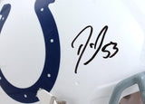 Darius Leonard Autographed Colts F/S Speed Authentic Helmet-JSA W *Black Image 2