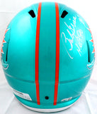 Bob Griese Autographed F/S Miami Dolphins Flash Speed Helmet w/3Insc.-Beckett W Hologram *White Image 5