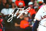 Kyle Tucker Autographed 8x10 HM Batting Photo- TriStar Authenticated *White Image 2