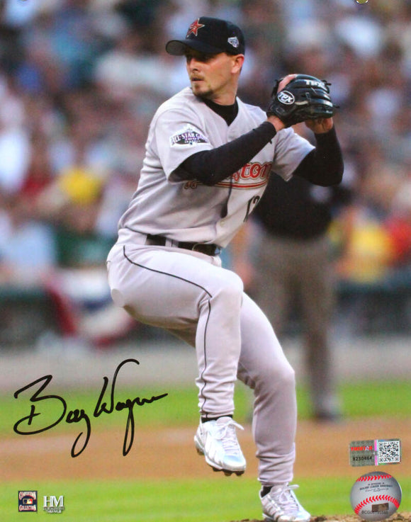 Billy Wagner Autographed 8x10 HM Pitching Photo- TriStar Authenticated *Black Image 1