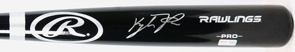 Kyle Tucker Autographed Black Rawlings Pro Baseball Bat- TriStar Auth *Silver Image 1
