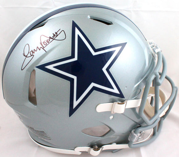Tony Dorsett Autographed Dallas Cowboys F/S Speed Authentic Helmet-Beckett W Hologram  Image 1