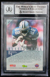 1995 Classics NFL Experience #26 Emmitt Smith Auto Cowboys BAS Autograph 10 Image 2