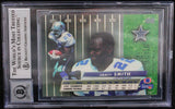 1992 Ultra #88 Emmitt Smith Auto Dallas Cowboys BAS Autograph 10  Image 2