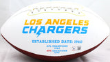 Keenan Allen Autographed Los Angeles Chargers Logo Football-Beckett W Hologram  Image 3