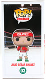 Julio Cesar Chavez Autographed Funko Pop Figurine #03- JSA W *Green Image 4