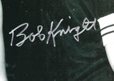 Bob Knight Autographed 16x20 B&W w/Coach K Photo- JSA W *Silver Image 2