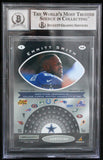 1997 Pinnacle Certified #1 Emmitt Smith Auto Dallas Cowboys BAS Autograph 10  Image 2