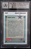 1991 Upper Deck Game Breaker Holo #GB5 Emmitt Smith Cowboys BAS Autograph 10  Image 2
