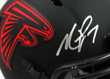 Michael Vick Autographed Falcons Eclipse Speed Mini Helmet-Beckett W Hologram *Silver Image 2