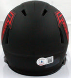 Michael Vick Autographed Falcons Eclipse Speed Mini Helmet-Beckett W Hologram *Silver Image 3