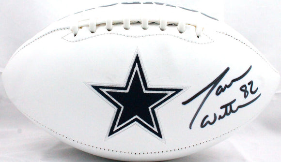 Jason Witten Autographed Dallas Cowboys Logo Football *R-Beckett W Hologram *Black Image 1