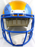 Eric Dickerson Autographed Los Angeles Rams Flash Speed F/S Helmet w/2 Insc.-Beckett W Hologram *Black Image 4