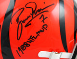 Boomer Esiason Autographed Cincinnati Bengals F/S Speed Helmet w/NFL MVP-Beckett W Hologram Image 2