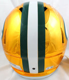 Davante Adams Autographed Green Bay Packers F/S Chrome Speed Helmet-Beckett W Hologram *White Image 4