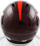 Michael Vick Autographed Virginia Tech F/S Speed Helmet-Beckett W Hologram *White Image 4