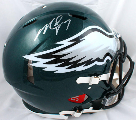 Michael Vick Autographed Philadelphia Eagles F/S Speed Authentic Helmet-Beckett W Hologram *Silver Image 1