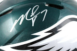 Michael Vick Autographed Philadelphia Eagles F/S Speed Authentic Helmet-Beckett W Hologram *Silver Image 2