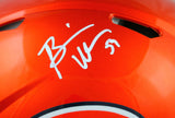 Brian Urlacher Autographed Chicago Bears F/S Flash Speed Authentic Helmet-Beckett W Hologram *White Image 2