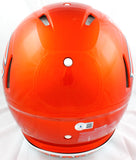 Brian Urlacher Autographed Chicago Bears F/S Flash Speed Authentic Helmet-Beckett W Hologram *White Image 4