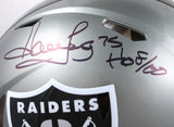 Howie Long Autographed Oakland Raiders F/S Flash Speed Authentic Helmet w/HOF-Beckett W Hologram Image 2