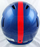 Michael Strahan Autographed NY Giants F/S Speed Helmet w/HOF-Beckett W Hologram *Silver Image 4