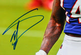 Stefon Diggs Autographed Buffalo Bills Close Up 16x20 FP Photo- Beckett W *Blue Image 2
