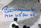 Bill Mazeroski Autographed 8X10 1960 GW WS Home Run Photo-JSA W *Blue Image 2